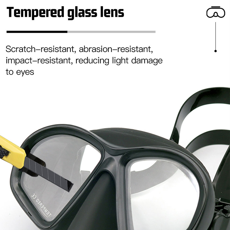 Wet Low Capacity Tempered Glas – Freediving Mask Set Bewertung und Preis