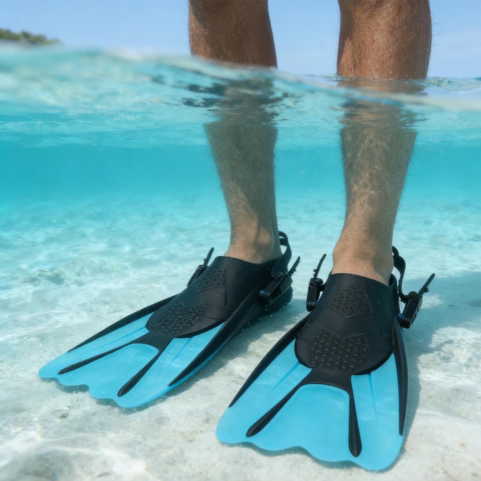 Open Heel Swim Fins Adjustable – Aquatic Sports And Scuba Bewertung und Preis