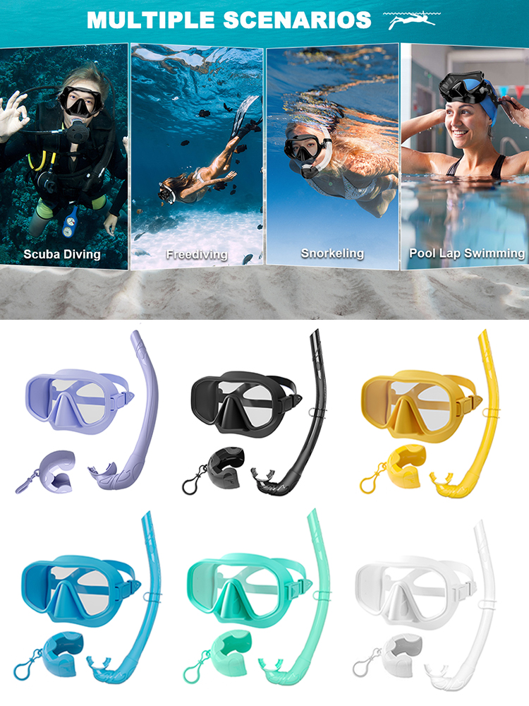 Professional Frameless Tempere – Freediving Mask Set Bewertung und Preis