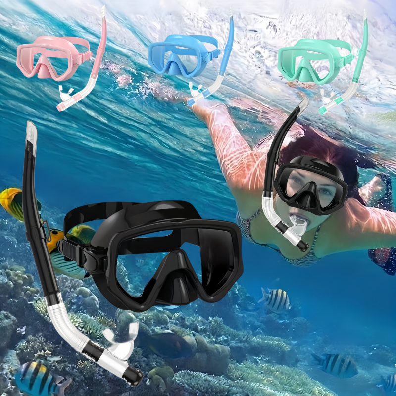 Scuba Diving Mask Snorkel Set  – Freediving Mask Set Bewertung und Preis
