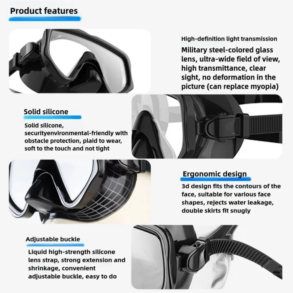 Scuba Diving Mask Snorkel Set  – Freediving Mask Set Bewertung und Preis