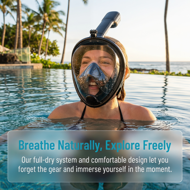 Safe Waterproof Snorkeling Div – Snorkel Dry Top Bewertung und Preis
