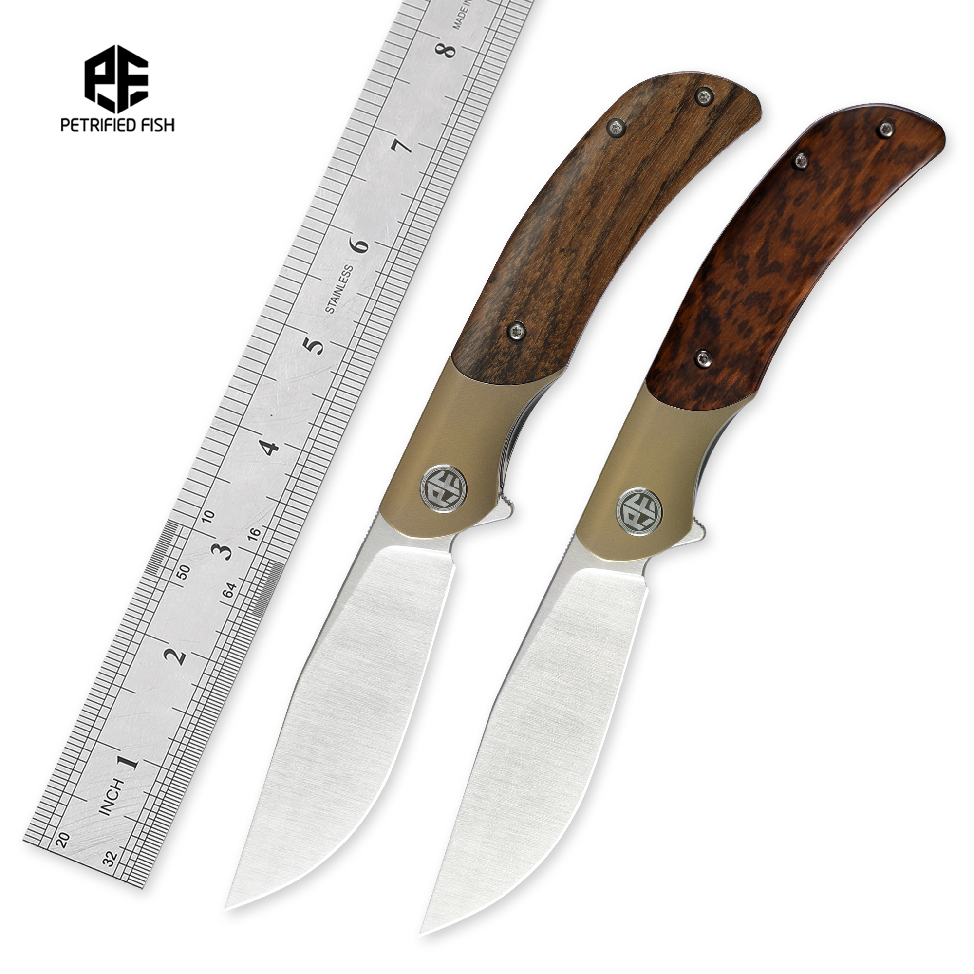 Petrified Fish PFP09 Folding K – Dive Knife Titanium Bewertung und Preis