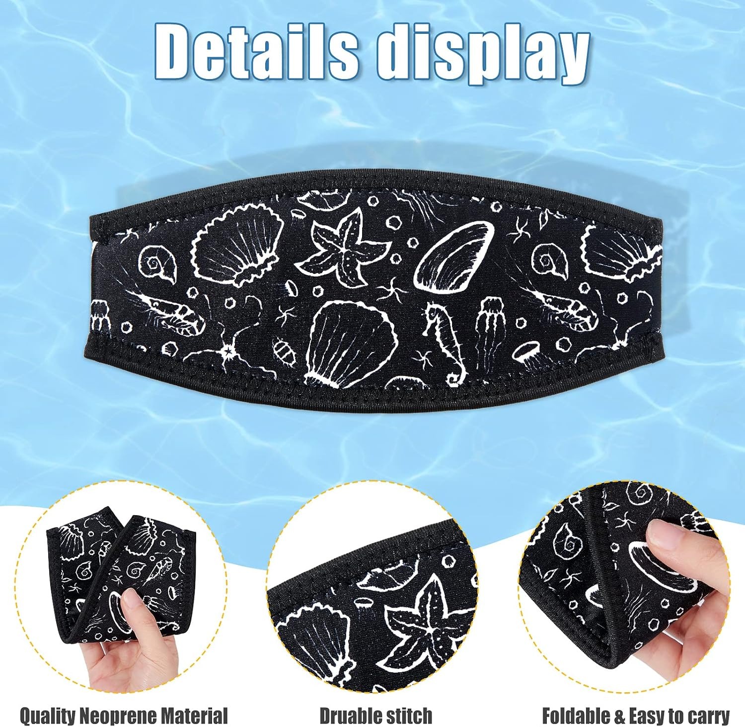 Scuba Diving Mask Strap Cover  – Freediving Mask Set Bewertung und Preis