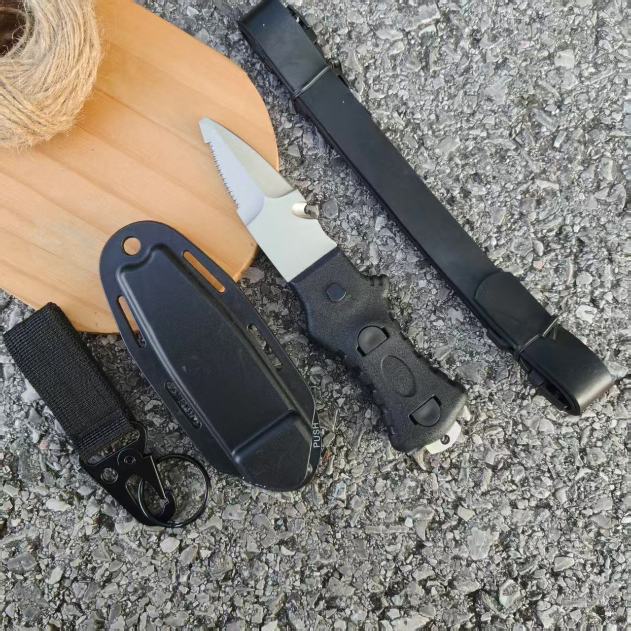 Outdoor Water Rescue Knife Spe – Dive Knife Titanium Bewertung und Preis