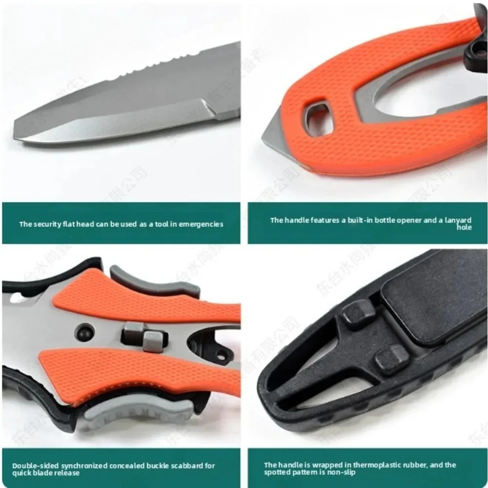 Water Rescue Knife Outdoor Rop – Dive Knife Titanium Bewertung und Preis