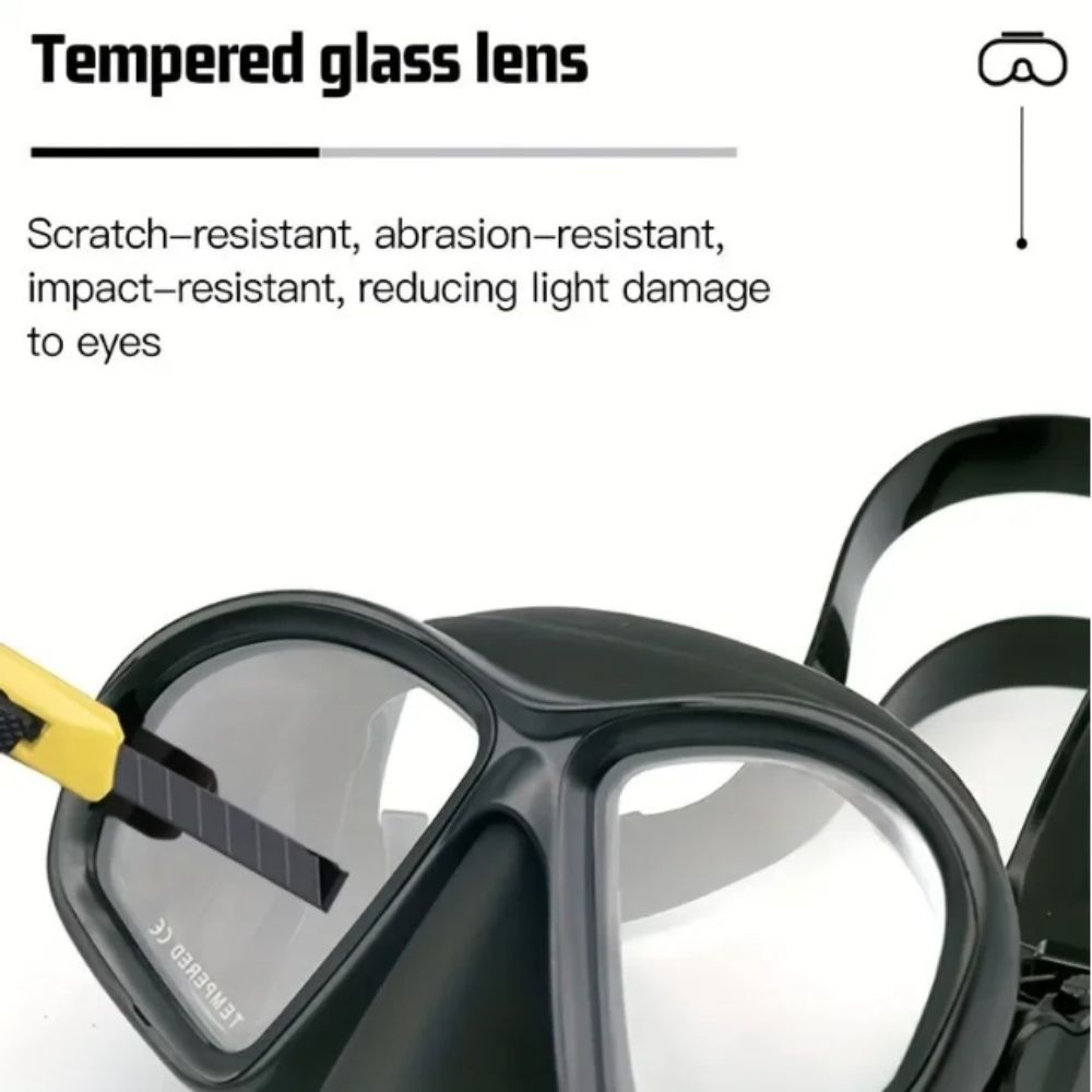 Tempered Glass Freediving Mask – Freediving Mask Set Bewertung und Preis
