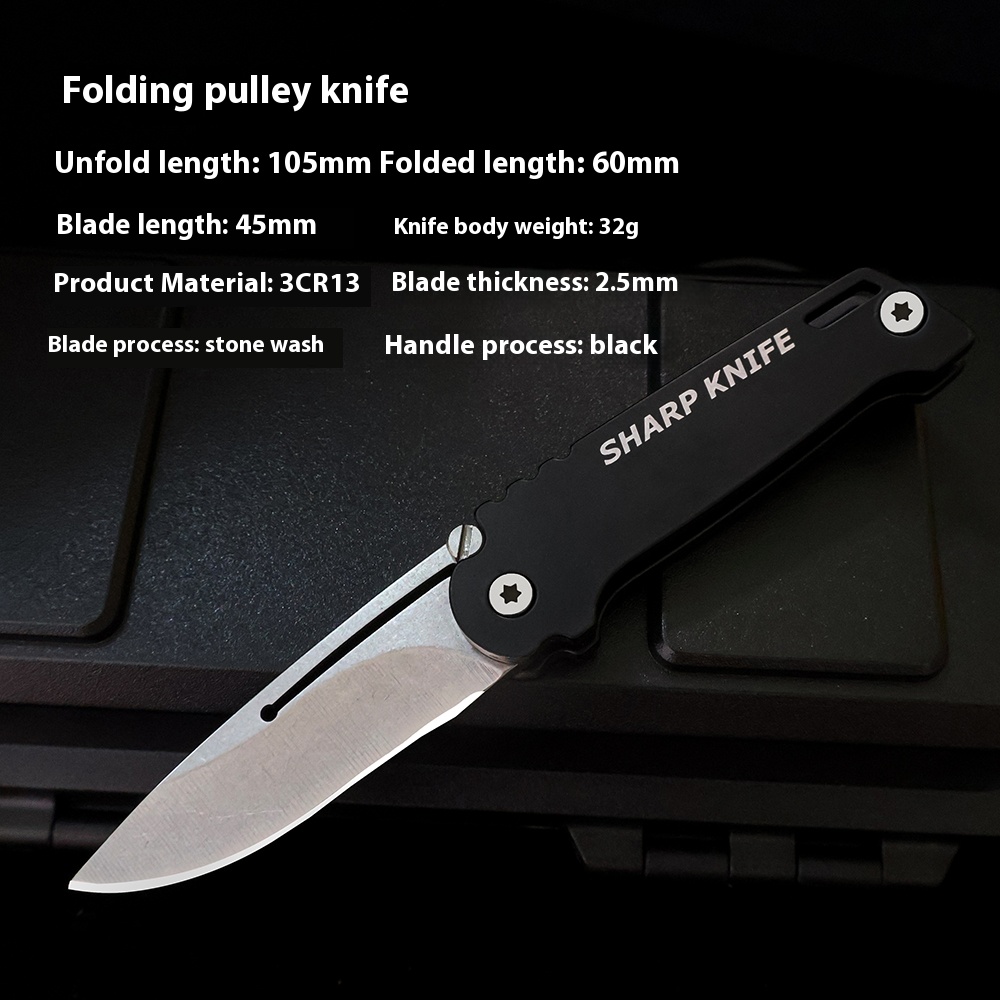 Portable Keychain Folding Util – Dive Knife Titanium Bewertung und Preis